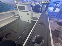 Bateau de pêche en aluminium de luxe abordable de 7,5 m (25 pieds) pour la pêche et les loisirs, fourni directement par l'usine