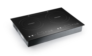 Table de cuisson à induction encastrable double zone avec 2 brûleurs, surface en céramique, commande tactile, 1300W+1800W, économie d'énergie, facile à nettoyer - Product Image 3