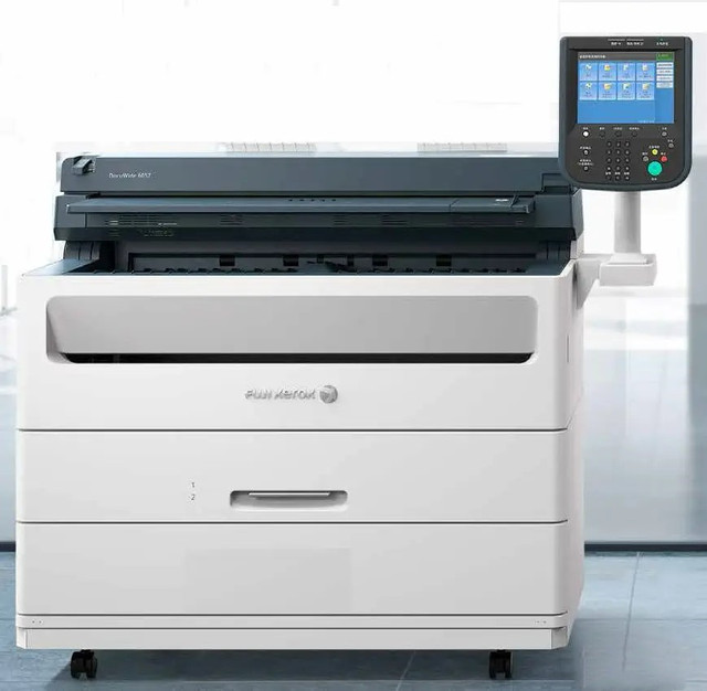 X E R O X Fiujixerox Docuwide 3037 6057 Wide Format Laser Printer