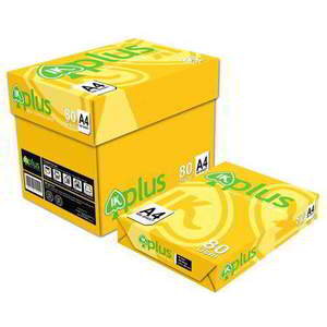 Ik plus venda papel de cópia a4/70 75 80 gsm/ik copy a4 papel ik amarelo