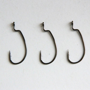 เบ็ดตกปลาแบบออฟเซ็ต รูปทรงหนอน ช่องกว้างเสริมความแข็งแรง สำหรับตกปลาทะเล - Product Image 6