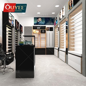 Tủ trưng bày kính mắt chuyên nghiệp, có gương thử kính, chân đế đứng, bánh xe có khóa - Product Image 6