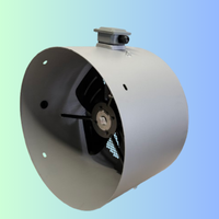 Ventilateur axial électrique à roulement à billes robuste G250A pour applications industrielles OEM/ODM