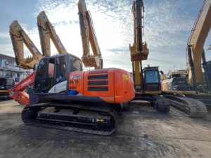 รถขุดตีนตะขาบฮิตาชิ ZX200-5G มือสอง ขายดี น้ำหนัก 20 ตัน เครื่องยนต์ดีเซล ระบบไฮดรอลิกพร้อมใช้งาน - Product Image 2