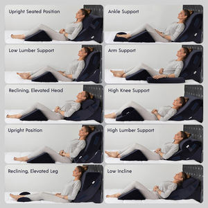 SUREWAL – ensemble d'oreillers orthopédiques en mousse à mémoire de forme, coussin de soutien de la tête pour la relaxation Post-chirurgie, 4 pièces - Product Image 4