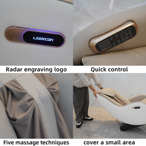 LEERCON Multi-zone AI <b>Control</b> Chair Chiropractic Track Armrest Zero Gravity Export Grade High Efficiency LEK-988M6 Bio - Product Image 2