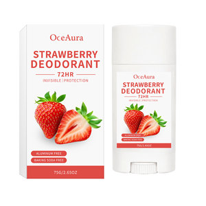 Desodorante en Barra con Aroma a Fresa, Aroma Frutal Fresco, Refresca el Olor a Sudor Corporal, Cuidado Diario Corporal, Textura Suave - Product Image 6