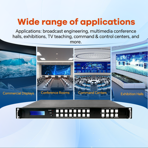 สวิตช์เมทริกซ์ HDMI 2.0 ประสิทธิภาพสูง 8 เข้า 8 ออก 4K60Hz เชื่อมต่อได้อย่างราบรื่นสำหรับระบบต่อภาพวิดีโอวอลล์ในศูนย์ควบคุม - Product Image 5