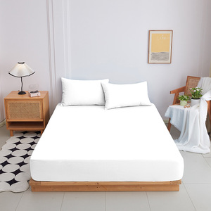 Wholesale Soft Fitted Bedbug Non Slip Cubre Colchon Knitted Waterproof Mattress <strong>Protector</strong> Cover for Home - Product Image 1