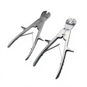 เครื่องตัดลวดคิร์ชเนอร์แบบแมนนวล OLDMED INSTRUMENTS เครื่องมือศัลยกรรมกระดูกสัตว์ สแตนเลสคุณภาพสูง เครื่องตัดพินเยอรมัน - Product Image 1