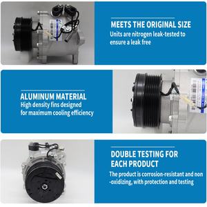 Repuestos para Aire Acondicionado de Automóviles, Compresor de CA de 12 V 10AP80, Compresor de Aire Acondicionado para Automóviles Jinbei - Product Image 2