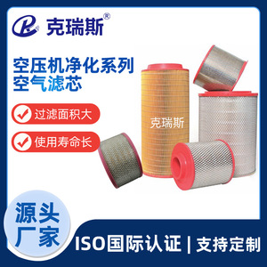กรองอากาศ Kres รุ่น PF-297466 แบบพับได้ สำหรับเครื่องอัดอากาศ - Product Image 5