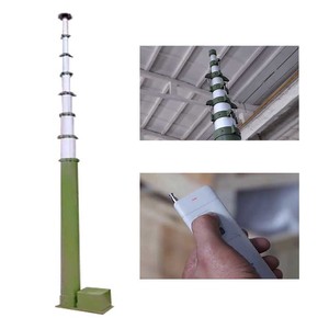 3M 6m 9M 12m mástil telescópico de elevación motorizado de aluminio Torre telescópica de TV ajustable - Product Image 5