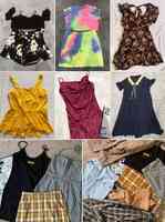 Vêtements pour femmes d'occasion en liquidation 2025, vente en gros de robes décontractées, t-shirts, emballage mixte, livraison aléatoire, vêtements d'occasion en stock