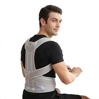 Correcteur de posture réglable pour le dos, soutien lombaire pour la maison, le bureau, les études et la position assise