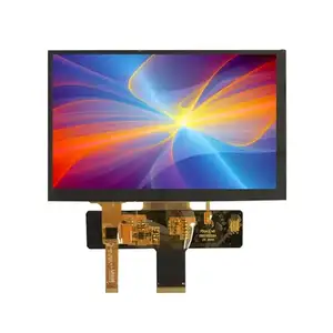lcd panel 5.0" 5 inch Custom 800*480 Industrial Transmissive RGB MCU SPI LCD panel tft lcd module display touch screen factory