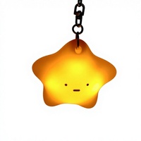 Pendentif Veilleuse Étoile de Mer Créative à Motif Personnalisable 4g Modèle 0909 pour Porte-clés Sacs Clés de Voiture Accessoires