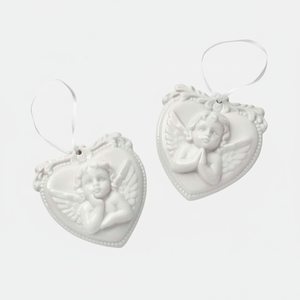 Ciondolo Angelo e Palline Decorative per Albero di Natale Confezionate in Coriandoli (2 Pezzi) - Product Image 2
