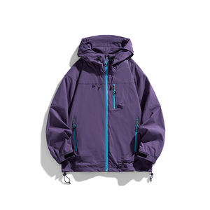 Chaquetas Personalizadas con Logotipo para Hombre y Mujer, Nueva Colección Primavera-Otoño 2025, Cortavientos para Exteriores, Diseño Americano de Alta Calidad - Product Image 2