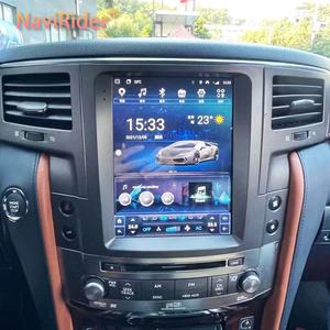 Reproductor de DVD para Auto Android 13 de 10.4 Pulgadas y 128 GB con Navegación GPS, Pantalla Táctil Vertical Universal para Lexus LX570 LX 570 2007-2015 - Product Image 1