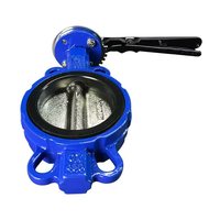 Válvula de Mariposa de Acero Fundido SS304 y SS316 en Oferta para Riego con Manivela de Ingeniería para Grandes Fábricas