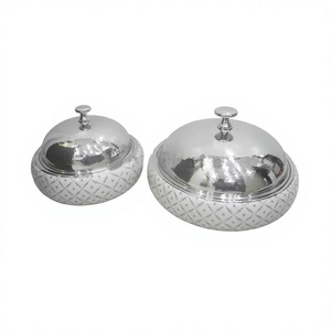 Meena Sticker Design Hotpot Premium Quality Handmade Casserole Round Shape Luxury New Metal Food <b>Warmer</b> - Product Image 1