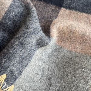 DaiRui 100% Plaid Heavyweight Wool Throw Blanket Parfait pour le <span class=keywords><strong>camping</strong></span>, la voiture, la maison et la randonnée - Product Image 2