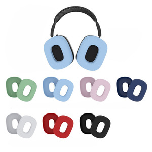 OEM ODM approvisionnement d'usine casque en Silicone souple casque de couleur unie pour <span class=keywords><strong>Air</strong></span> Pod <span class=keywords><strong>Max</strong></span> housse pour Apple Airpods <span class=keywords><strong>Max</strong></span> étui - Product Image 1