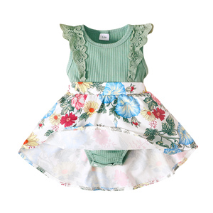 Ropa de Diseñador de Alta Calidad para Bebés, Vestido de Verano para Recién Nacidos, Vestidos de Punto para Bebés Niñas - Product Image 3