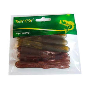 Appâts souples artificiels transfrontaliers Tube de carpe en plastique Ver Marine Creux <span class=keywords><strong>Méduse</strong></span> Barbe Appât - Product Image 5