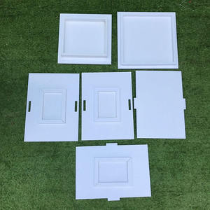 PVC Roman Square Column <b>Wedding</b> <b>Props</b> White Party Road Lead Display for <b>Wedding</b> Banquet Plinth Decoration - Product Image 4