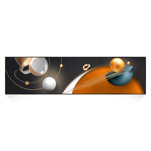 ภาพวาดติดผนังพื้นหลังห้องนอนหรูหราทันสมัยภาพวาดศิลปะแอบสแตรกต์ลายพอร์ซเลนคริสตัล - Product Image 4