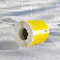 Imprimante thermique Dymo vente en gros autocollants adhésifs découpés 57x32mm taille 4XL étiquettes d'emballage en papier d'étiquette thermique directe étanche