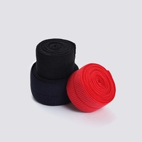 Sangle élastique pliable en nylon et spandex, avec bordure en fil, personnalisable, multicolore, pour accessoires de vêtements et de chaussures
