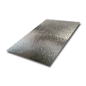 Lamiere Metalliche Goffrate in Acciaio Inox 304, Fogli di Acciaio Inossidabile con Finitura Goffrata - Product Image 1