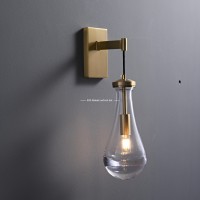 Lámpara Colgante Minimalista Cautivadora de Lujo, de Cobre, Mármol y Cristal en Forma de Cilindro y Lágrima, Lámpara de Isla Moderna para Bar