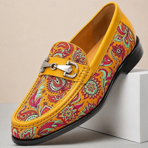 Men Classic Slip-On Loafers Low <b>Heel</b> Genuine Leather Casual Versatile Formal Plus Size Cross-Border Fashion Business Dress Shoes - Product Image 6