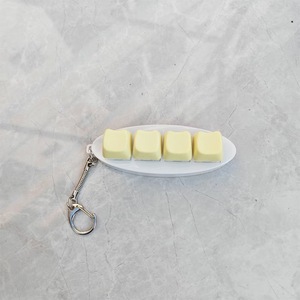 Conception personnalisée, diverses couleurs, anti-stress, <span class=keywords><strong>4</strong></span> touches, forme de chat, testeur de commutateur de clavier transparent, porte-<span class=keywords><strong>clés</strong></span>, commutateur MX - Product Image 5