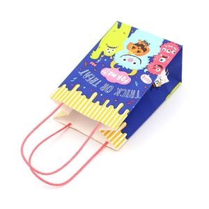China Manufacture Wholesale Colorful Cheap Personalized Customized Production Small Paper Gift <b>Bag</b> with Handles - Product Image 2