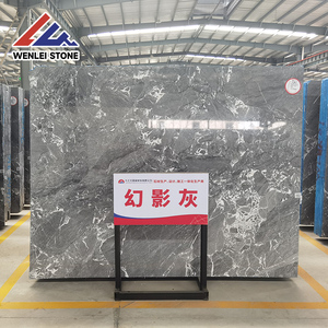 Nhà Máy Đá Cẩm Thạch Kết cấu sơn tùy chỉnh kích thước Đá Cẩm Thạch cái nhìn slab tường gạch đá cẩm thạch đánh bóng tráng men slab cho tường và sàn nhà - Product Image 5