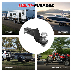 Ambull, el mejor <span class=keywords><strong>precio</strong></span>, remolque de acero forjado, receptor de <span class=keywords><strong>enganche</strong></span> de remolque soldado, montaje de <span class=keywords><strong>bola</strong></span>, gancho de perno con <span class=keywords><strong>bola</strong></span> de <span class=keywords><strong>enganche</strong></span> - Product Image 5