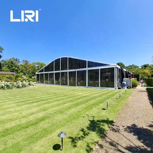 Carpa <span class=keywords><strong>de</strong></span> Jardín Grande <span class=keywords><strong>de</strong></span> 25 x 25 Metros, Multiusos, Tipo Arco, para Bodas, <span class=keywords><strong>Banquetes</strong></span> y Recepciones - Product Image 3