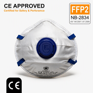 Respirador Desechable FFP2 con Válvula, Precio de Fábrica, Venta al Por Mayor, Tela No Tejida de Polipropileno Fundido, Mascarillas Desechables al Por Mayor - Product Image 3