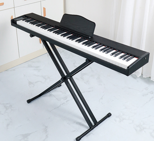 88 phím bàn phím với MIDI và phản ứng cảm ứng teclados đàn piano kỹ thuật số MP3 chơi nhạc cụ điện tử tổng hợp cho người mới bắt đầu - Product Image 2