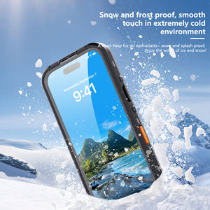 SHELLBOX رقيقة جدا شفافة مقاومة للغبار والثلج-اختبار حماية كاملة IP68 مقاومة للماء المحمول IPhone17Pro - Product Image 5