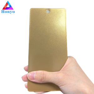 高品質RAL 1036粉末コーティング高光沢ゴールド静電粉末コーティング - Product Image 2