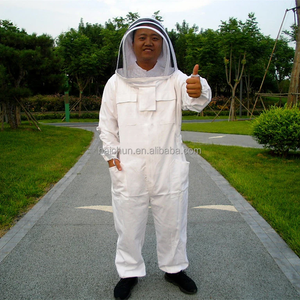 Tenue <span class=keywords><strong>d</strong></span>'<span class=keywords><strong>Apiculteur</strong></span> Blanche et Marron, Combinaison <span class=keywords><strong>d</strong></span>'Apiculture avec Voile, Équipement <span class=keywords><strong>d</strong></span>'Apiary avec Gants <span class=keywords><strong>d</strong></span>'<span class=keywords><strong>Apiculteur</strong></span> - Product Image 6