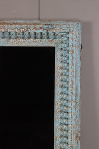 Wooden Wall <b>Mirror</b> with Vintage Style Detailing Strong Solid Wood Construction and Timeless Decorative Design for Modern - Product Image 3