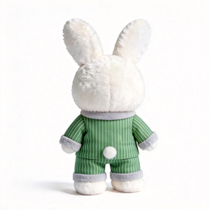 <span class=keywords><strong>Peluche</strong></span> Personalizzato a Forma di <span class=keywords><strong>Coniglio</strong></span> <span class=keywords><strong>Bianco</strong></span>, Giocattolo Imbottito in Tessuto, <span class=keywords><strong>Coniglio</strong></span> Morbido e Soffice - Product Image 5