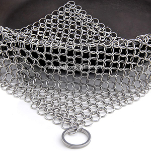 Depurador limpiador de hierro fundido, malla de anillo de acero inoxidable, 4, 5, 6, 7, 8, 9 pulgadas, gran oferta - Product Image 4